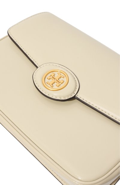 Сумка robinson TORY BURCH кремового цвета по цене 66950 руб., арт. 143122, фото 3 Сумка robinson TORY BURCH, арт. 143122, фото 3