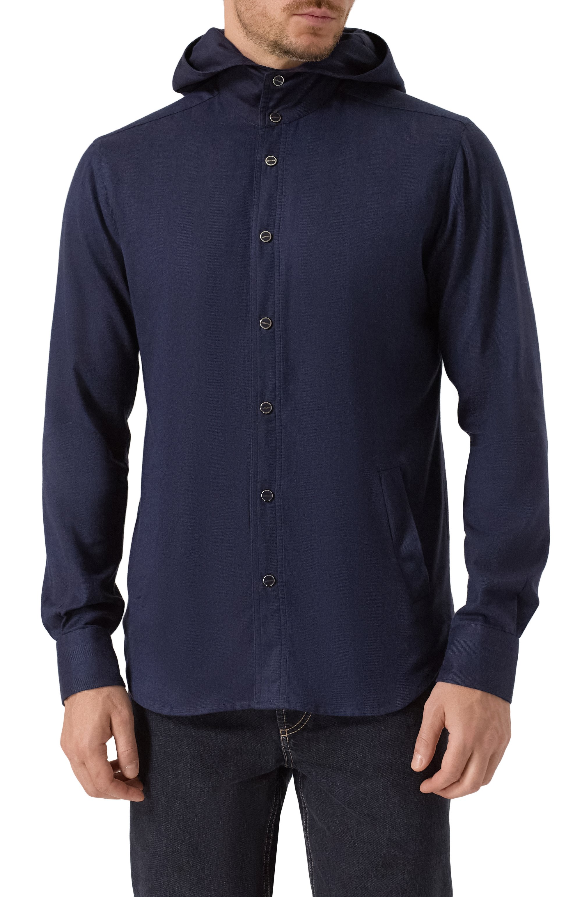 Рубашка из хлопка и лиоцелла KITON, арт. UMCMARH0944013, фото 3