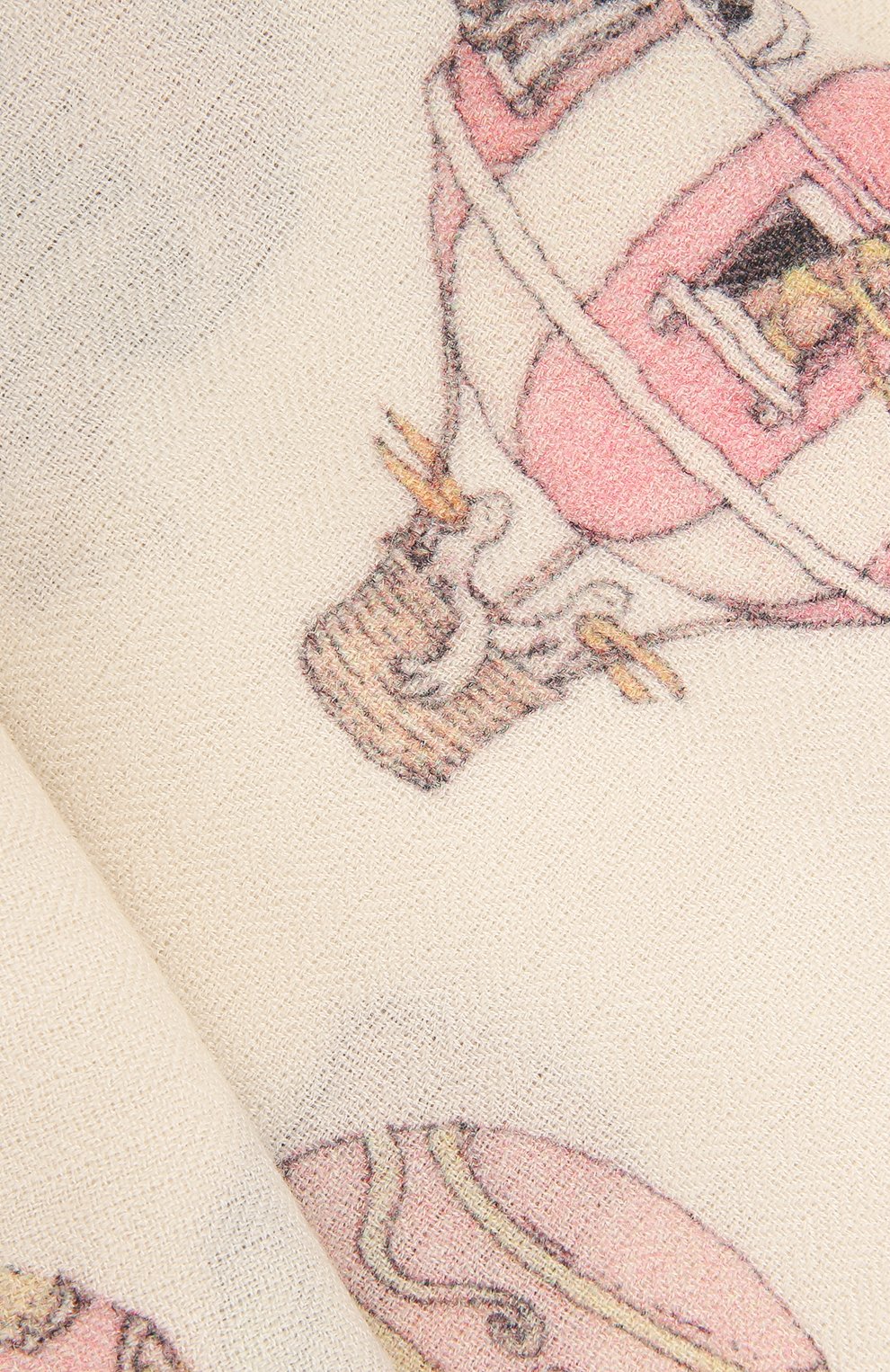 Одеяло из кашемира и шерсти ATELIER CHOUX, арт. CASHMERE BLANKET-H0T AIR BALL00N, фото 2