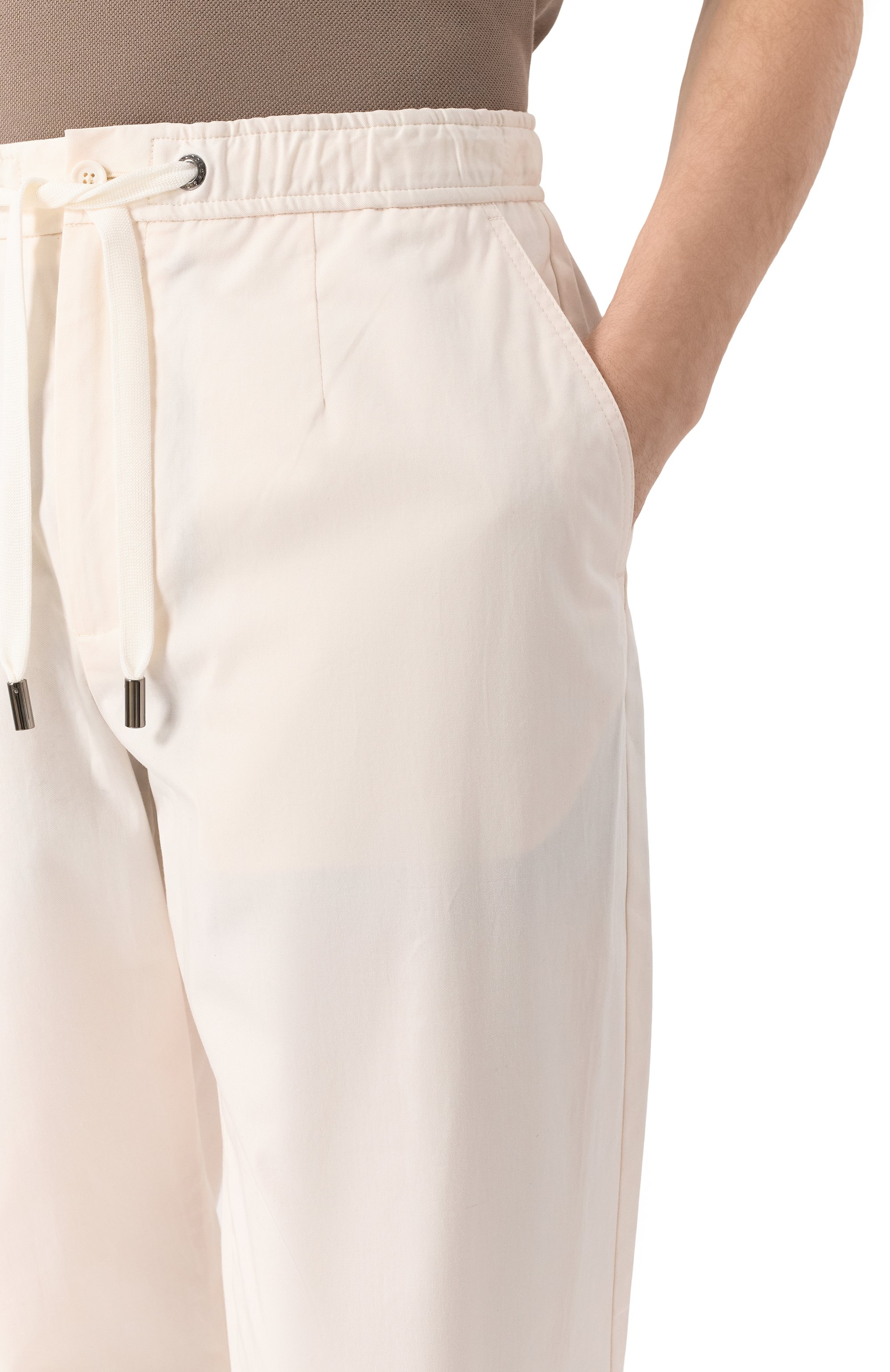 Хлопковые джоггеры DOLCE & GABBANA, арт. GP0D4T/FUFJR, фото 5