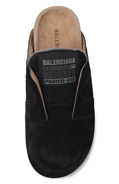 Замшевые  сабо dumbo BALENCIAGA, арт. 852708/WCB42, фото 5