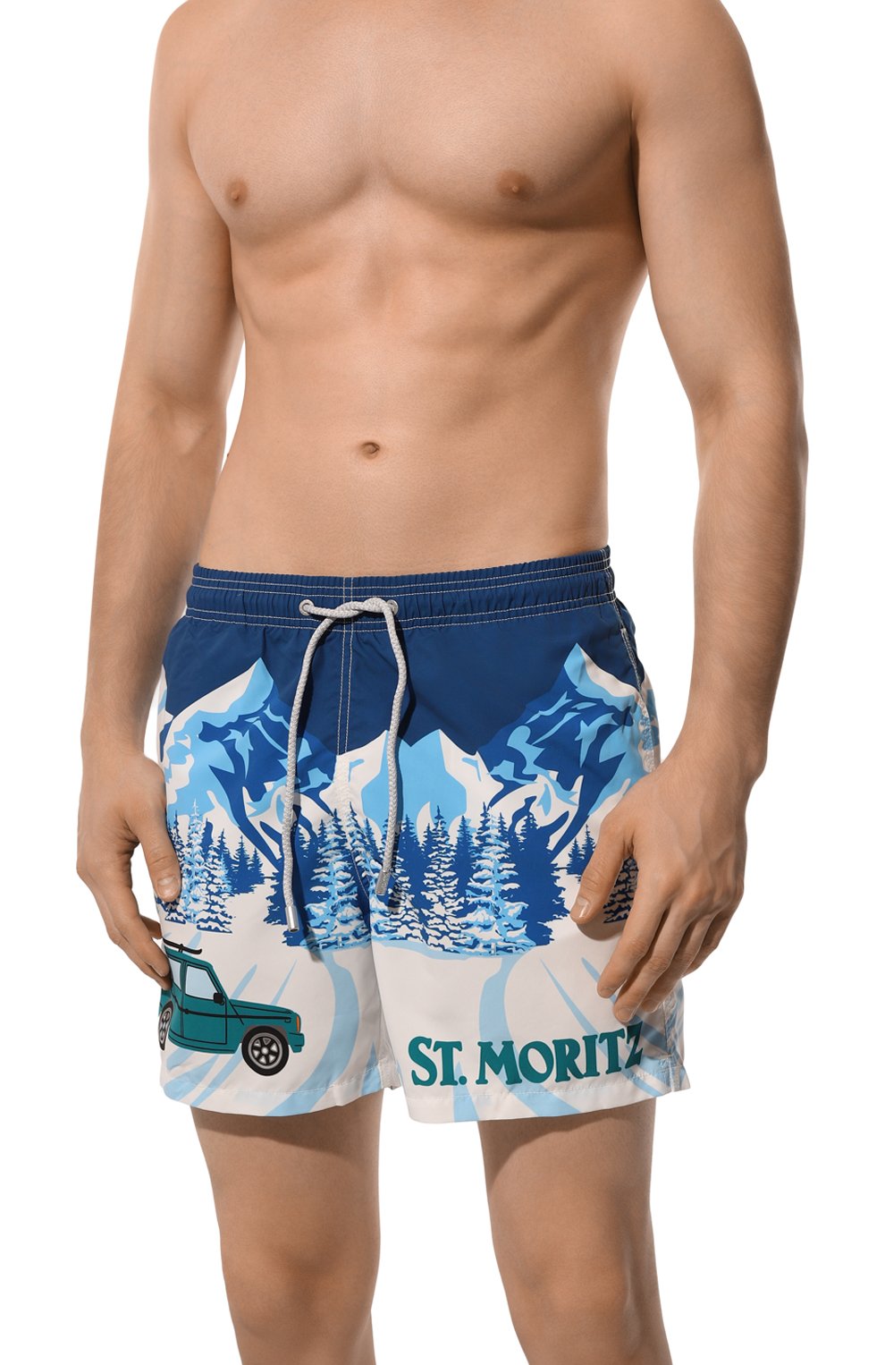 Плавки-шорты MC2 SAINT BARTH, арт. STBM GUSTAVIA PLACED PRINT/GUS0009, фото 2