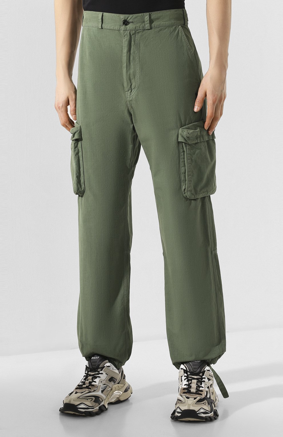 Хлопковые брюки-карго OFF-WHITE, арт. 0MCF012R20A660014300, фото 3