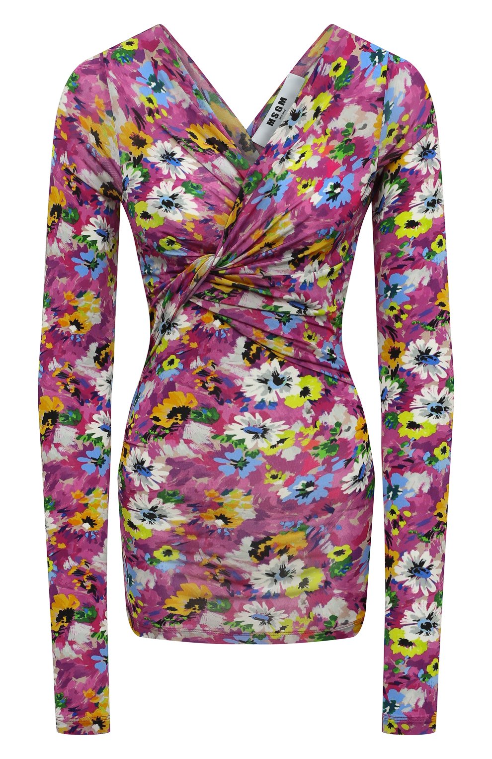 Топ из вискозы MSGM, арт. 3242MDM117 227358, фото 1