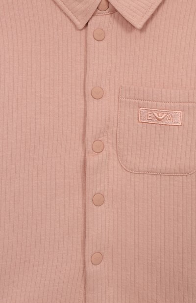 Хлопковая куртка-рубашка EMPORIO ARMANI, арт. EB000462/AF16392, фото 3