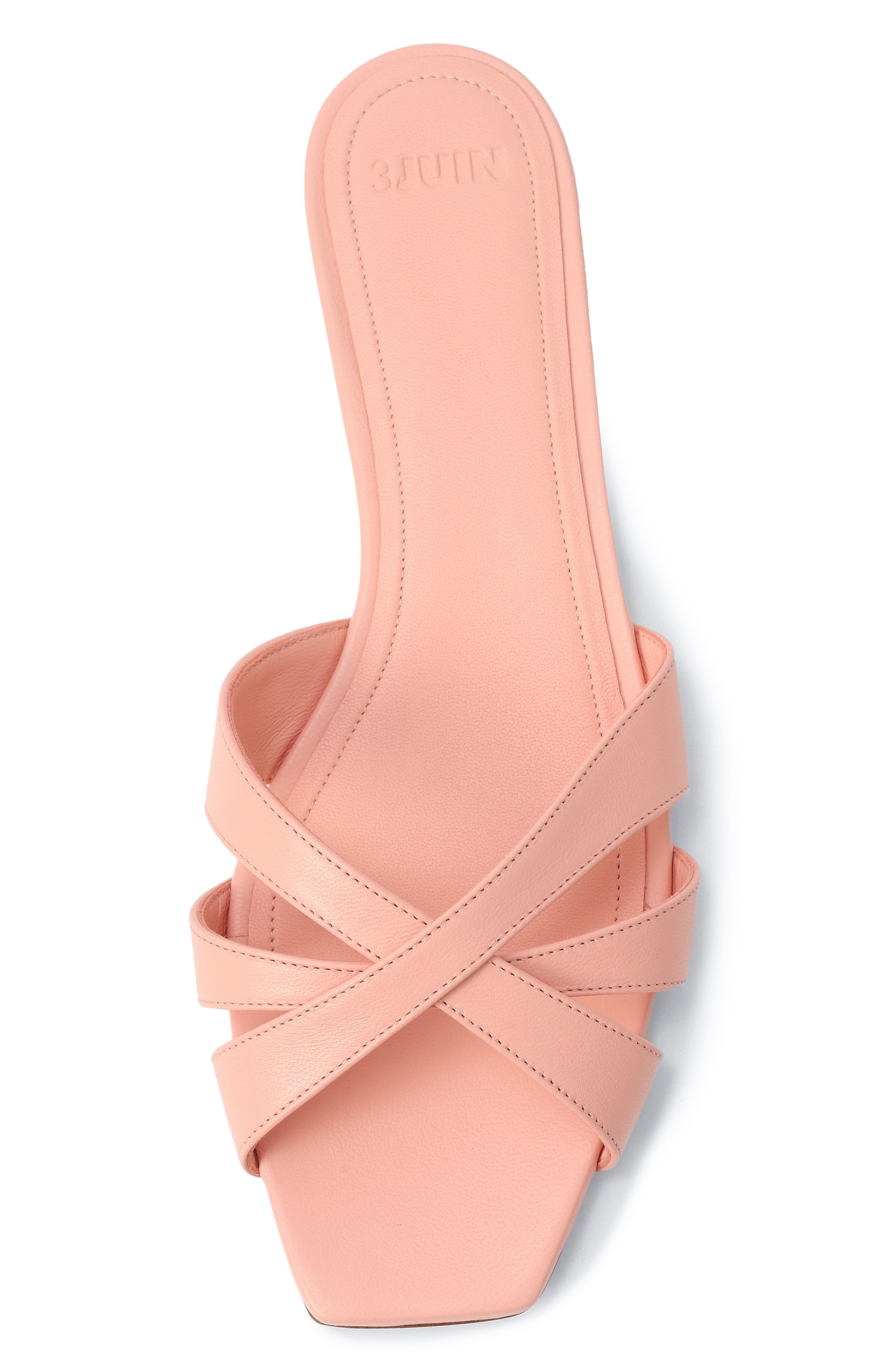 Кожаные шлепанцы nerea 3JUIN, арт. 324SN001.5.1041K36, фото 6