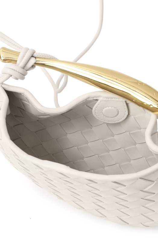 Сумка Sardine baby Bottega Veneta 804496/VCPP1 Кремовый  804496/VCPP1 Фото 5