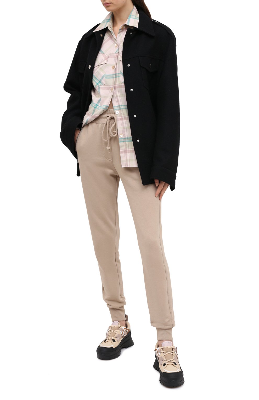 Хлопковые джоггеры DRIES VAN NOTEN, арт. 202-11157-1620, фото 2