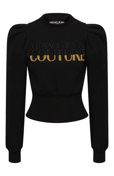 Женский хлопковый свитшот VERSACE JEANS COUTURE, арт. B6HZB791-ZDM301 L0G0/13998