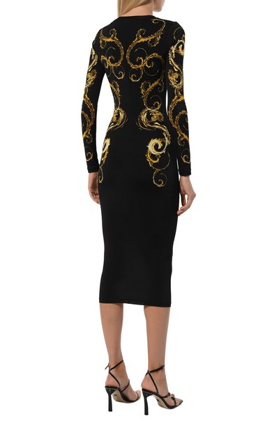 Платье из вискозы VERSACE JEANS COUTURE, арт. 77HA09P8/JS419, фото 4