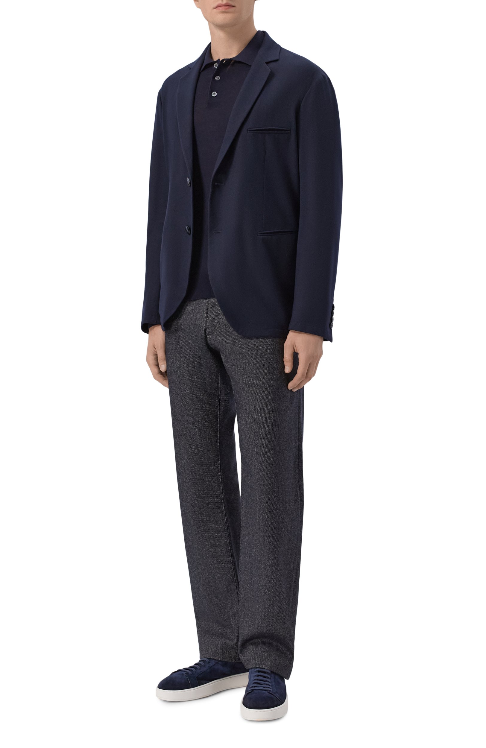 Шерстяные брюки GIORGIO ARMANI, арт. GM000250/AF28728, фото 2