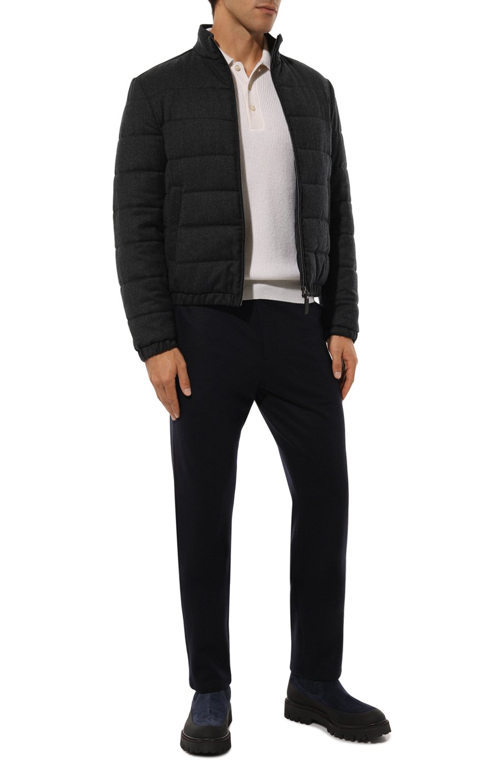 Шерстяные брюки CANALI, арт. J7003/JJ03062, фото 2