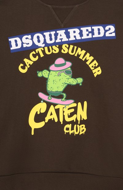 Хлопковый свитшот DSQUARED2, арт. DQ3346/D0A9U, фото 3