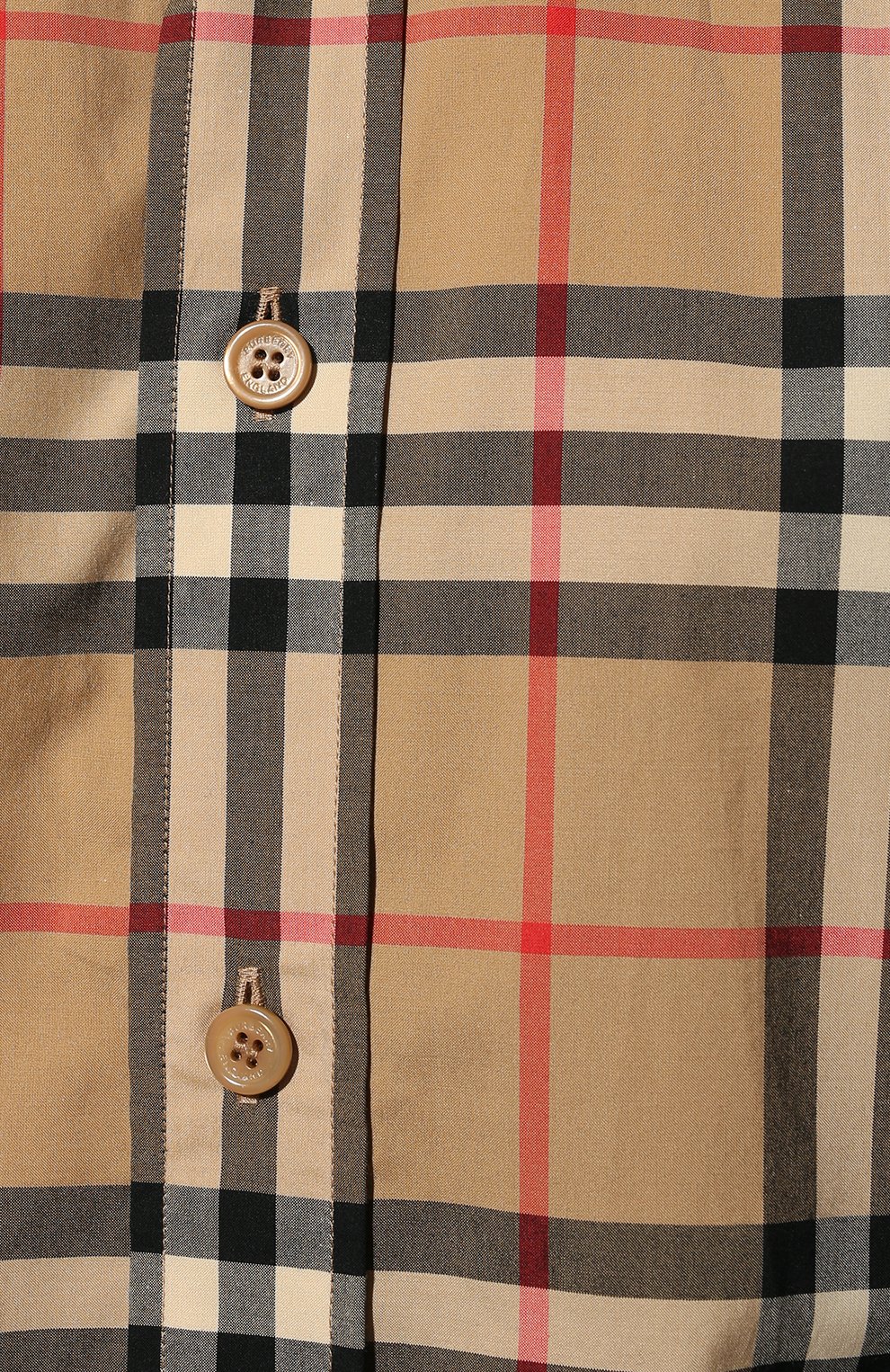 Хлопковая рубашка BURBERRY, арт. 8020863, фото 5