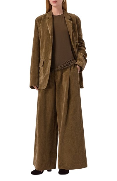 Бархатные брюки UMA WANG, арт. UP3011, фото 2