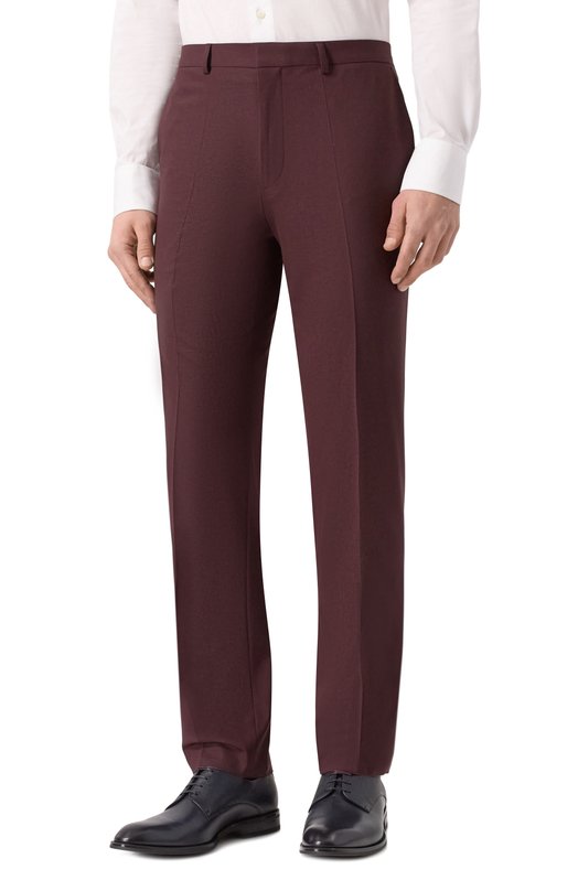 Однобортный костюм HUGO 50544524 Бордовый  50544524 Фото 4