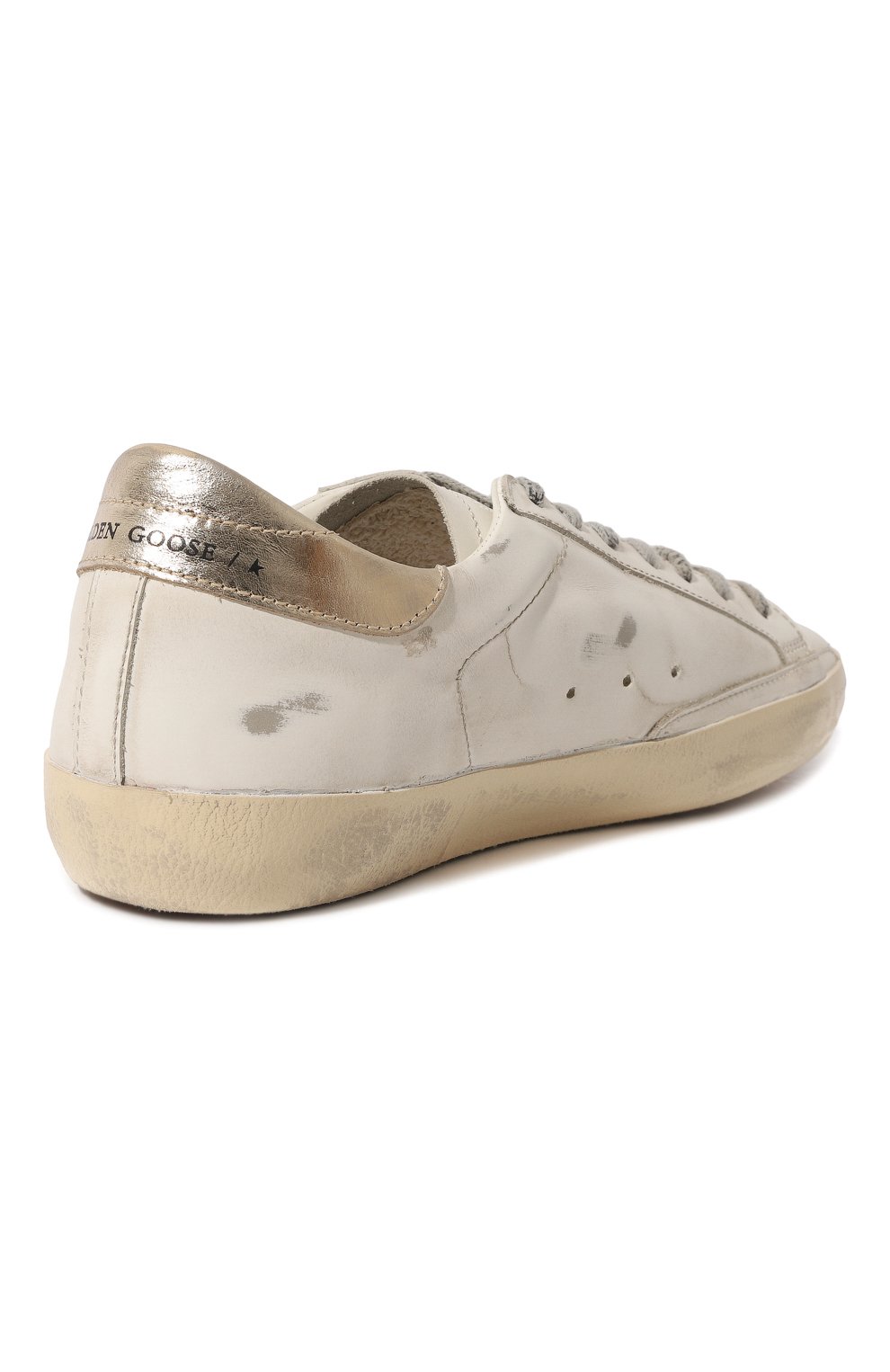 Кожаные кеды superstar GOLDEN GOOSE DELUXE BRAND, арт. GMF00106/F0031961117, фото 5