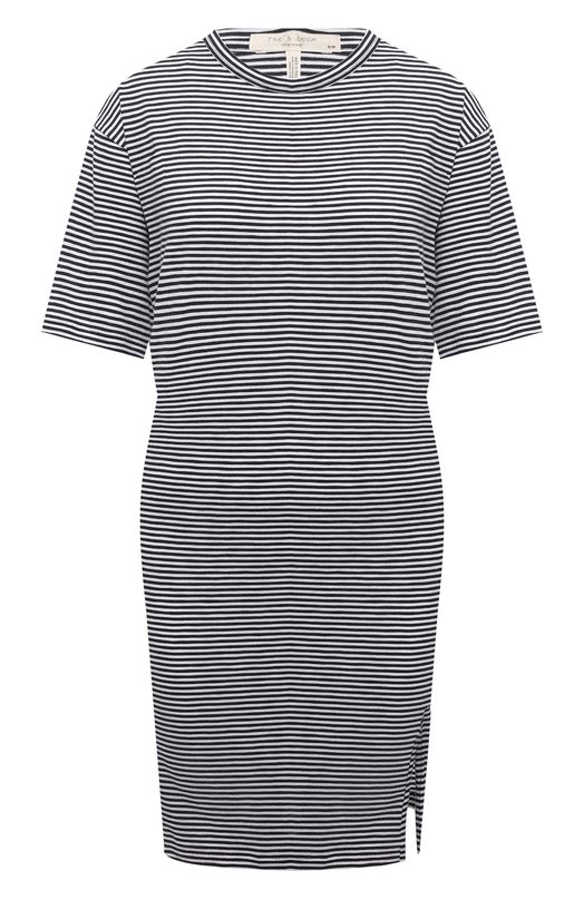

Хлопковое платье Rag and Bone, Чёрно-белый