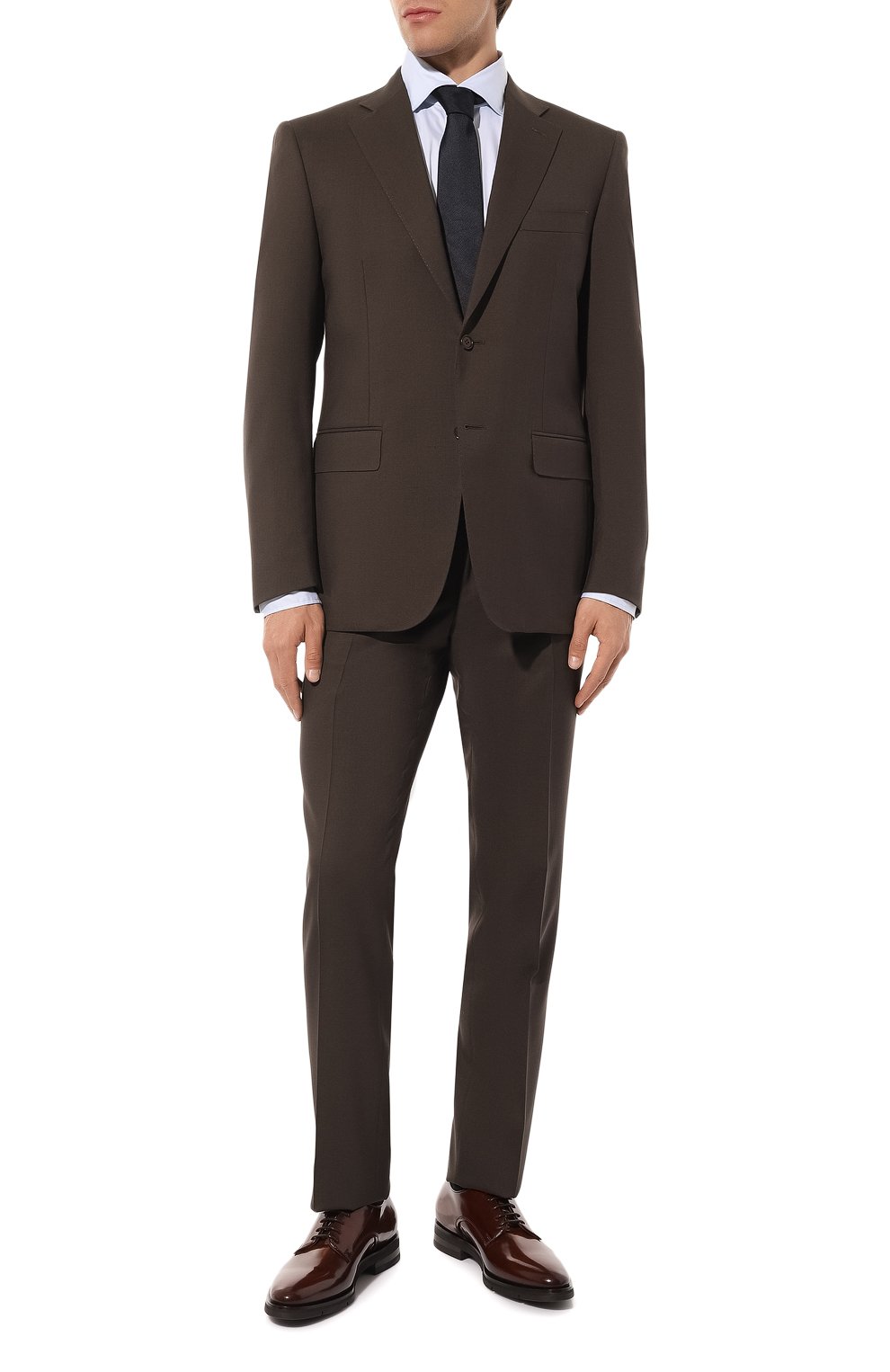 Кожаные дерби SANTONI, арт. MCWG18213JM3BPFG, фото 2