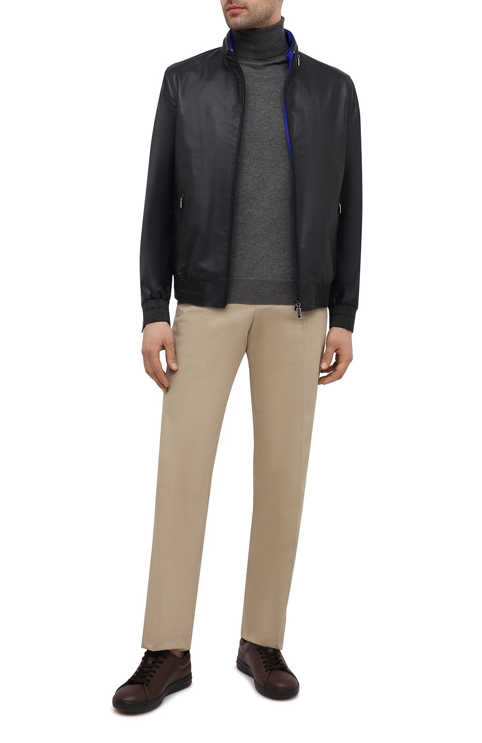 Кожаный бомбер ZILLI SPORT, арт. MAU-ZS31P-JACKE/0001, фото 2