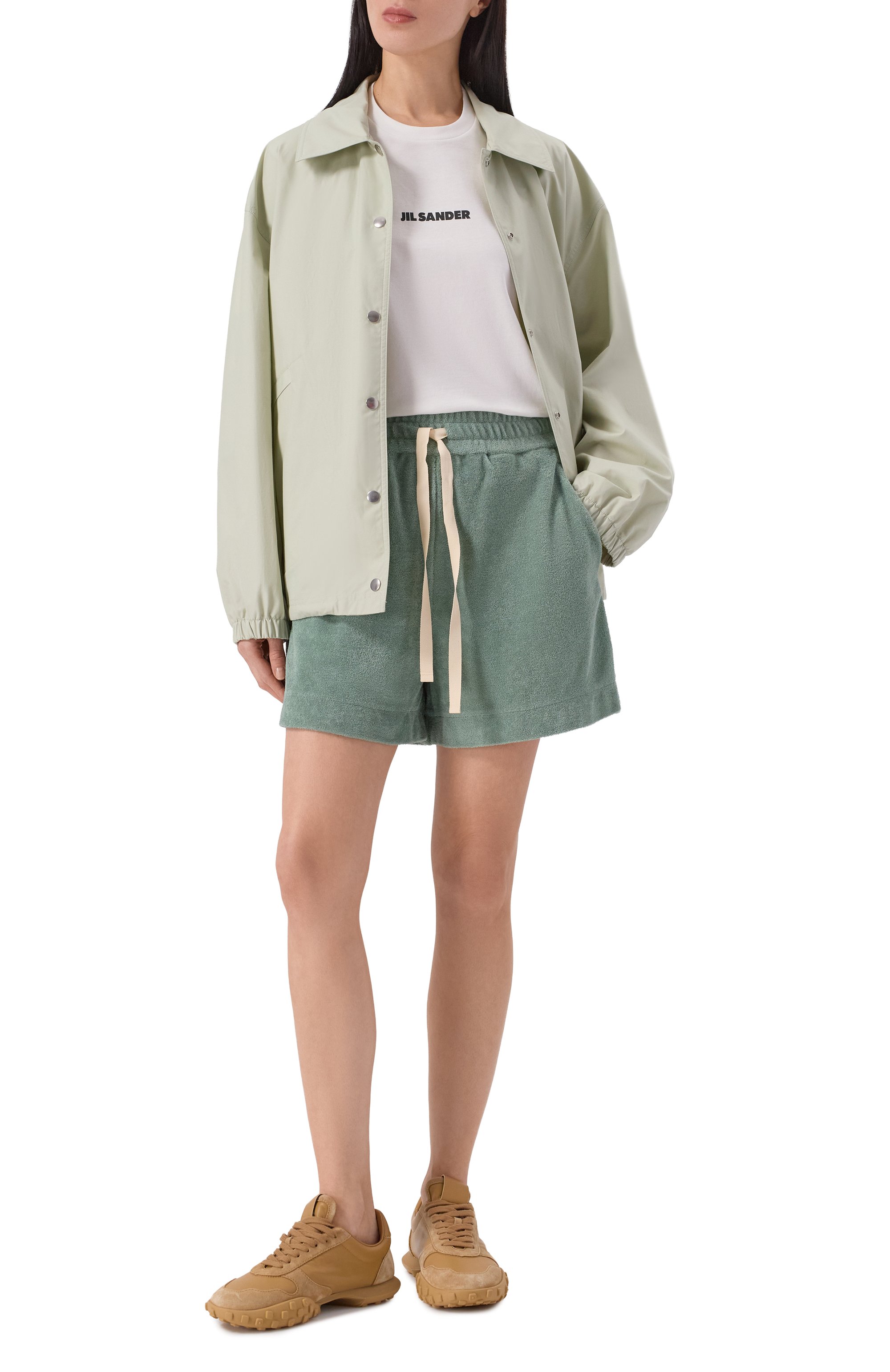 Хлопковые шорты JIL SANDER, арт. J40MU0121/J20338, фото 2