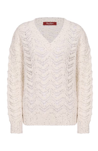 Женский хлопковый свитер MAX MARA STUDIO, арт. MSTFELIN0