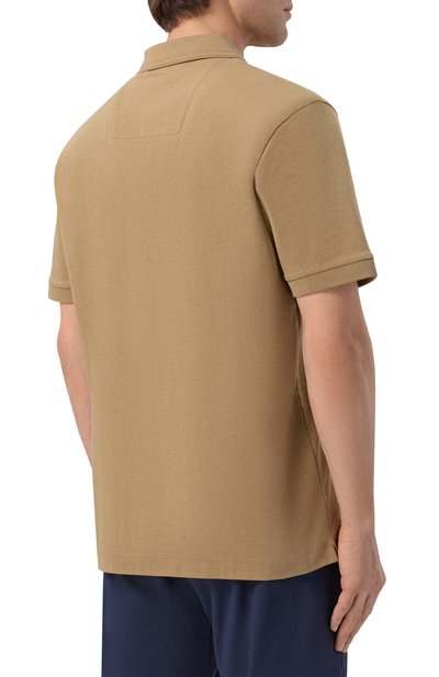 Хлопковое поло BOSS, арт. 50554185, фото 4