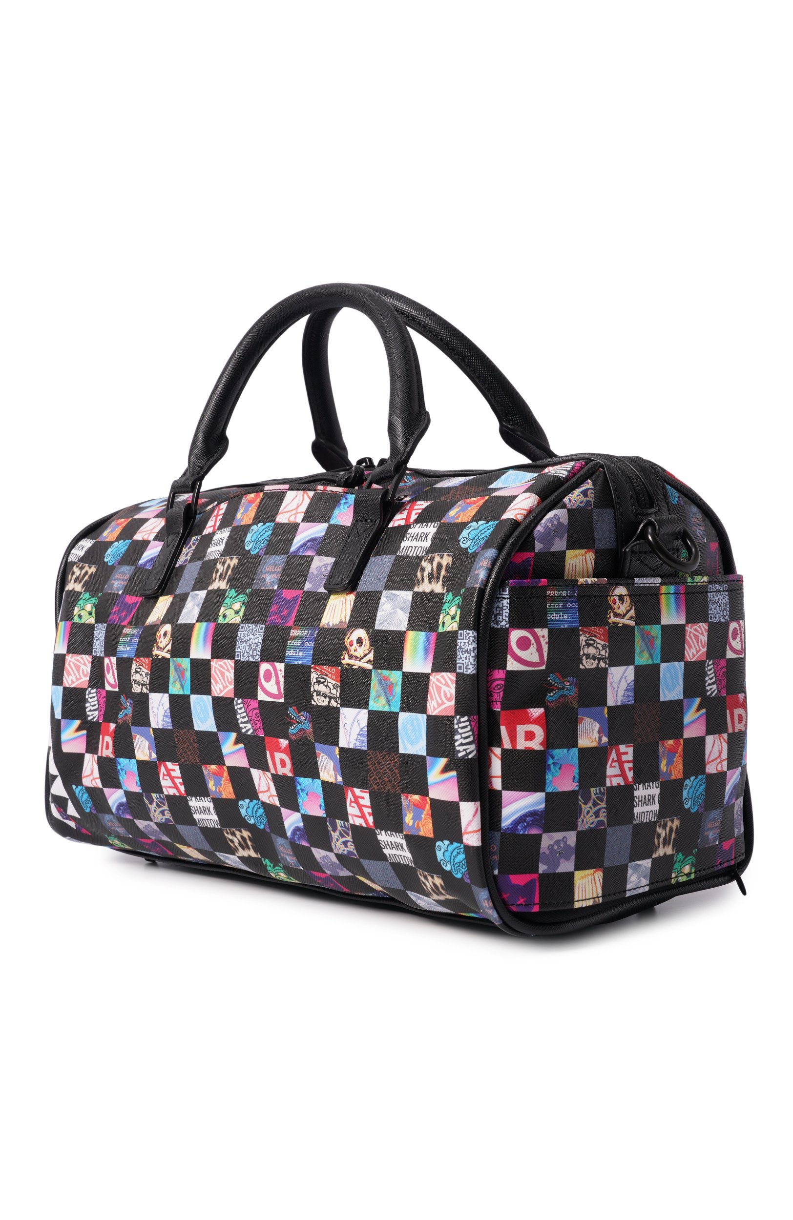 Дорожная сумка SPRAYGROUND, арт. 910D9439NSZ/CRAZY CHECK MINI DUFFLE, фото 2