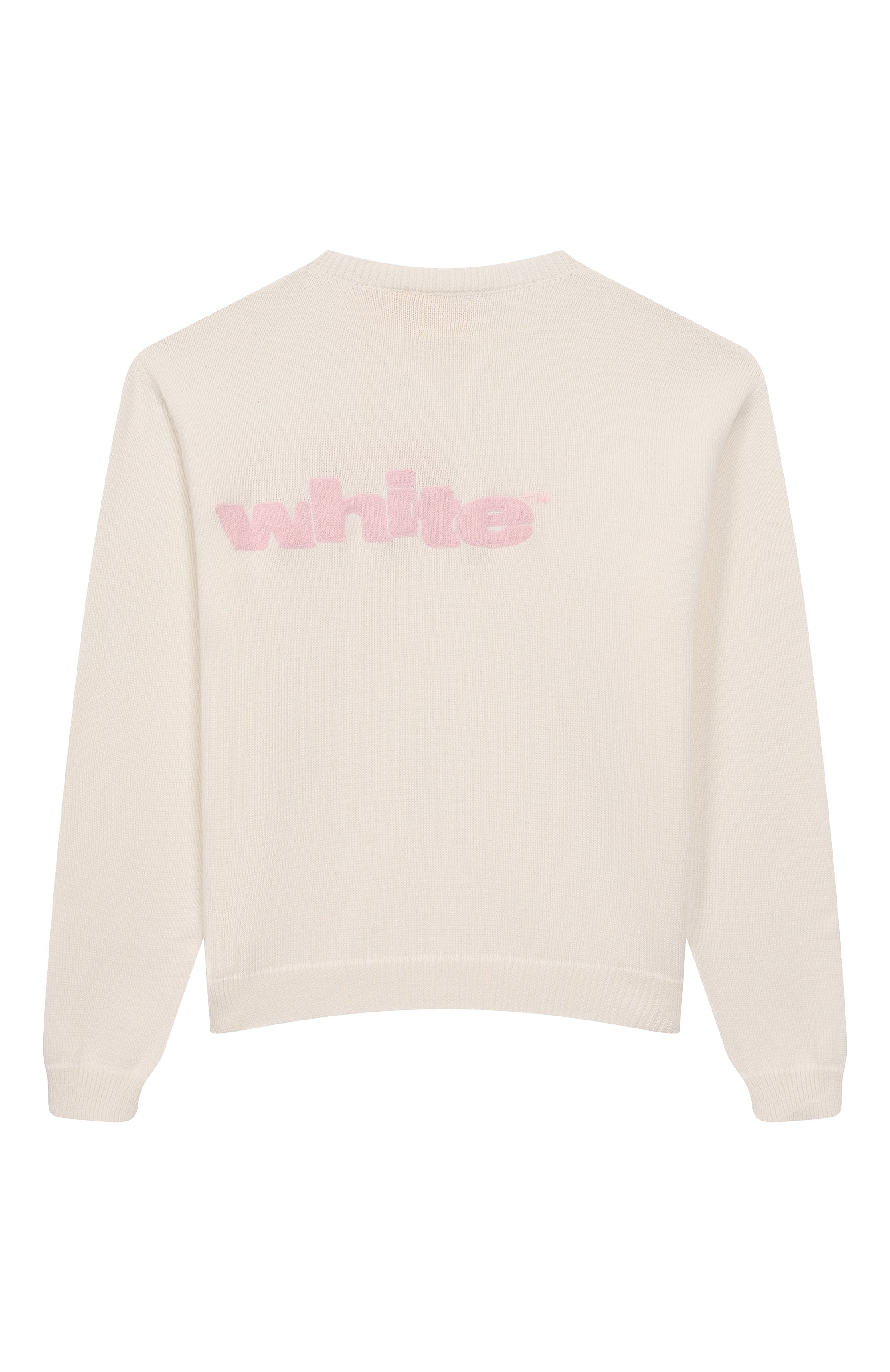 Хлопковый пуловер OFF-WHITE, арт. 0GHE002S25KNI002/12+, фото 2