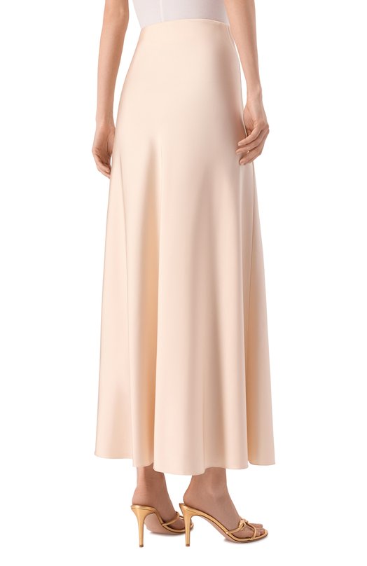 Атласная юбка Seven Lab 126-S-W-12-16-081 Кремовый  126-S-W-12-16-081 Фото 4