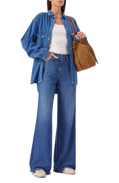 Кожаные кеды mid star GOLDEN GOOSE DELUXE BRAND, арт. GWF00122.F003766, фото 3