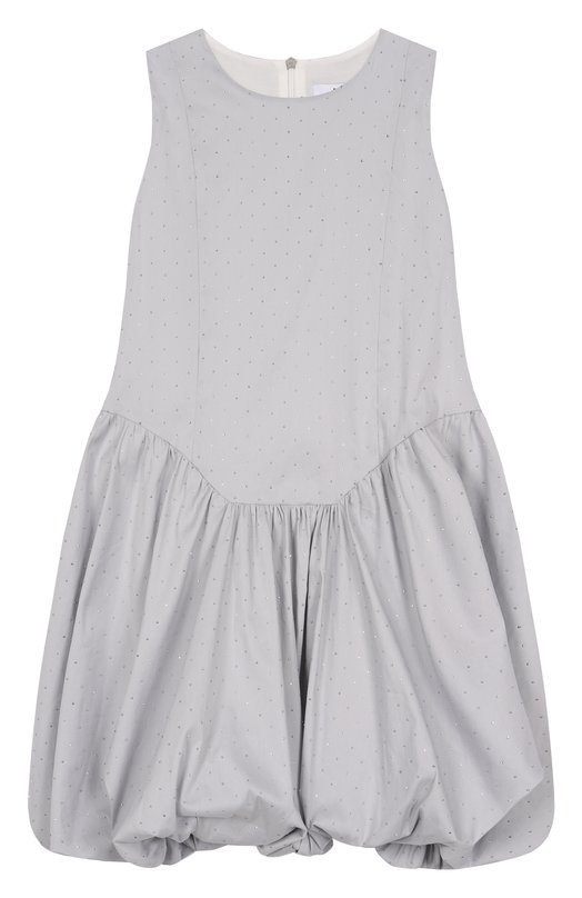 

Хлопковое платье MSGM kids, Серый
