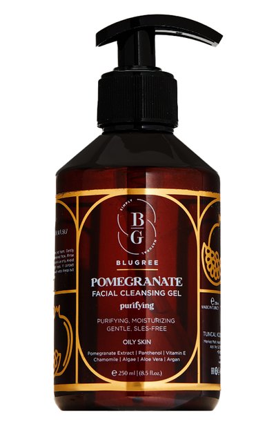 Очищающий гель для лица гранат (250ml) BLUGREE, арт. 8682983900427, фото 1
