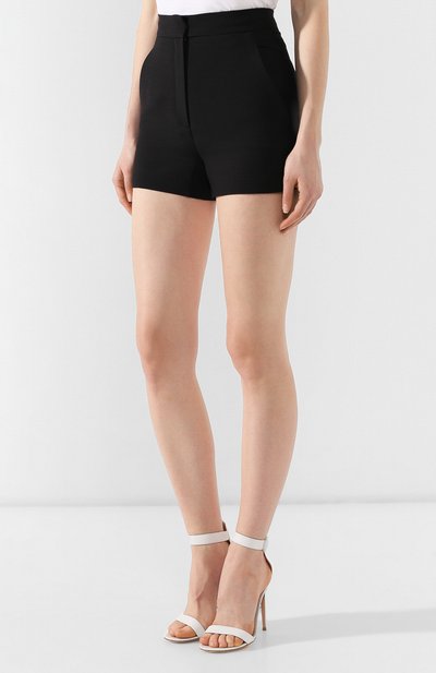 Шорты из шерсти и шелка VALENTINO, арт. SB3RF0T51CF, фото 3