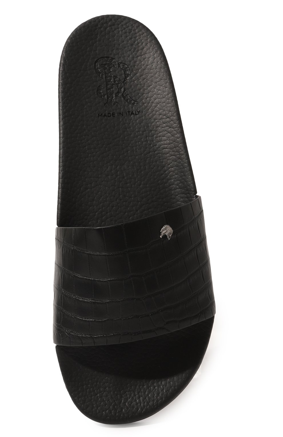 Шлепанцы из кожи крокодила STEFANO RICCI, арт. UG31_G750/CS, фото 6