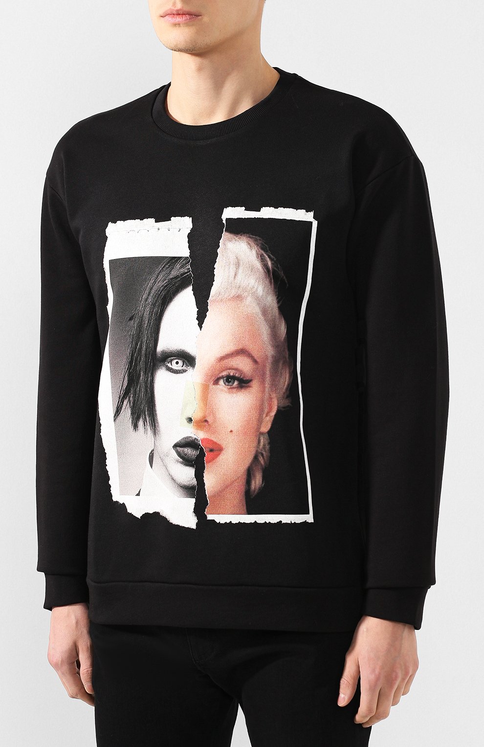 Хлопковый свитшот DIEGO VENTURINO, арт. SS20-DV FLG MMF, фото 3