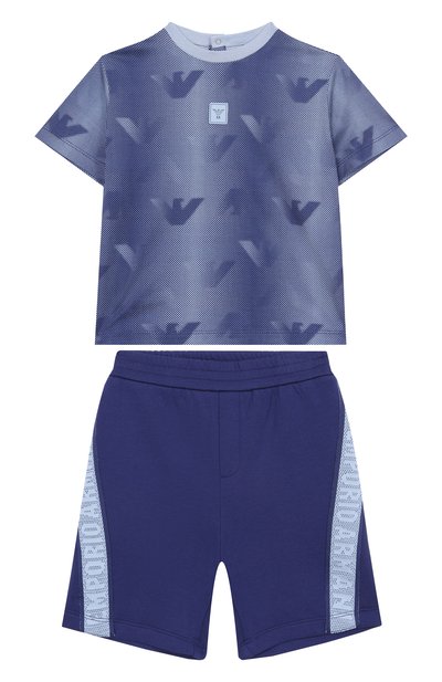 Комплект из футболки и шорт EMPORIO ARMANI, арт. EB001114/AF24286