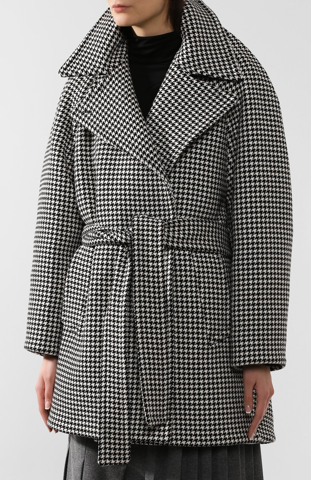 Пальто из смеси шерсти и кашемира BALENCIAGA, арт. 595303/TGU13, фото 3