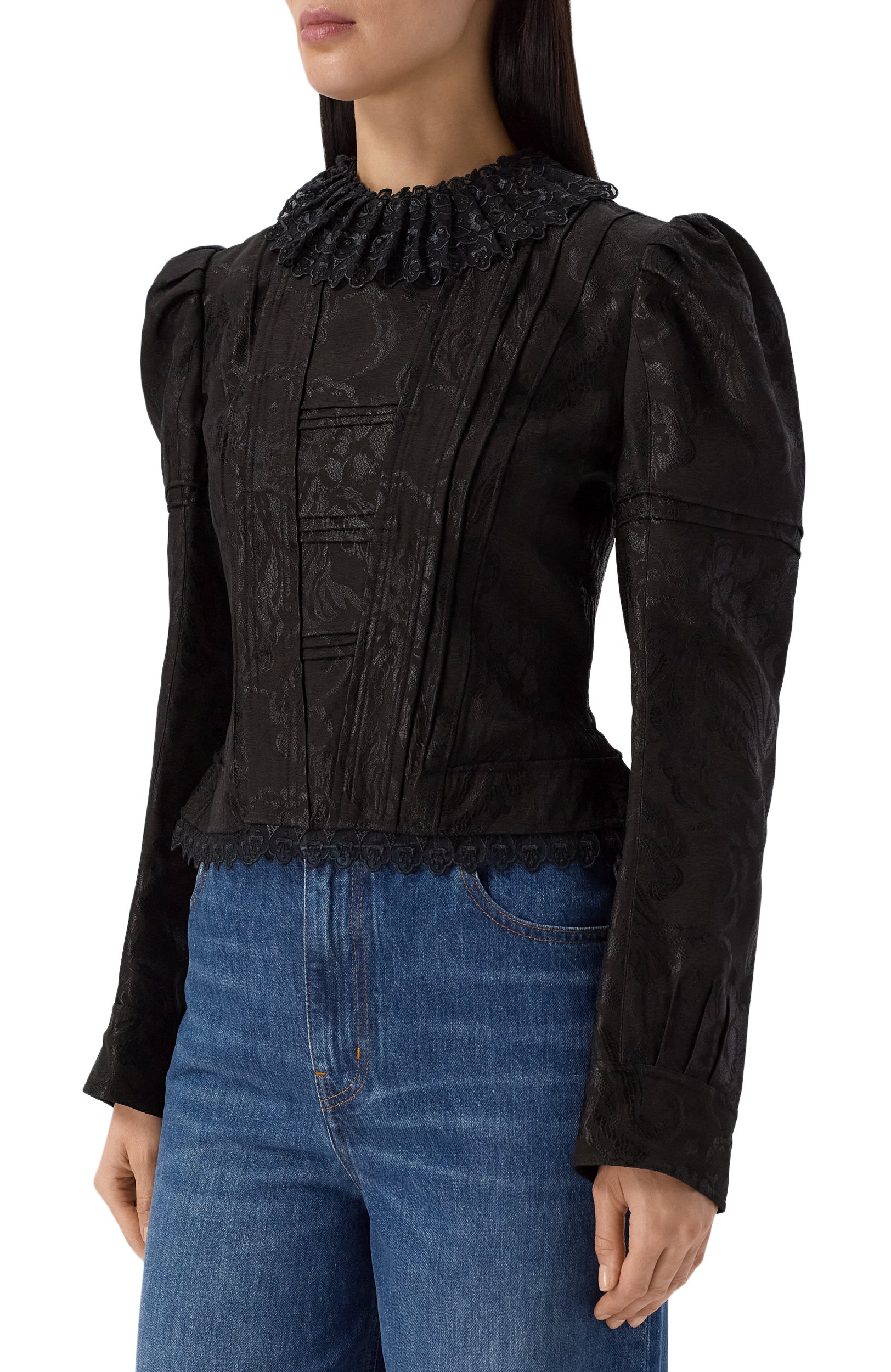 Жакет из вискозы и шерсти CHLOÉ, арт. CH26AVE94329, фото 3