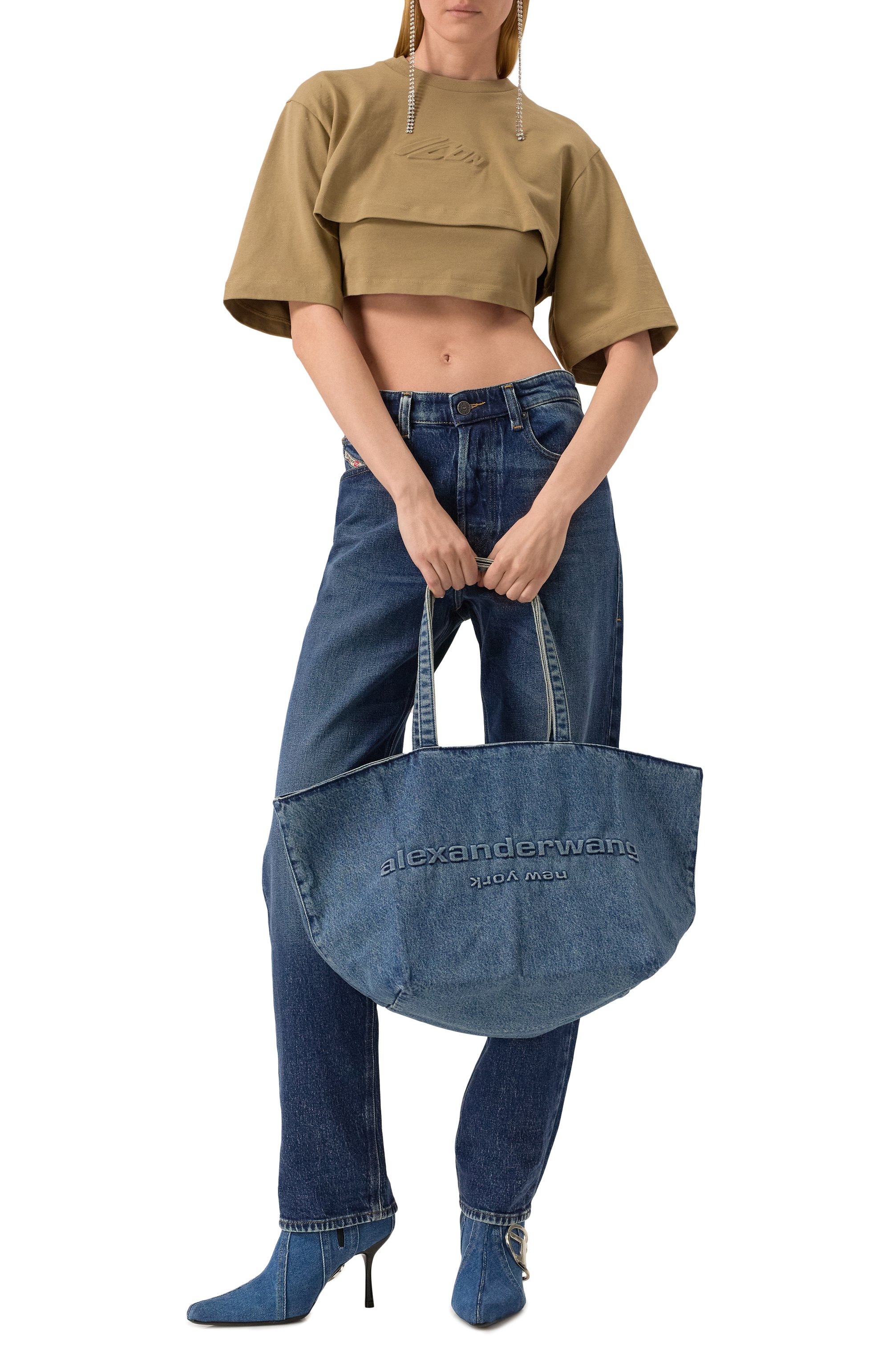 Сумка-тоут punch medium ALEXANDER WANG, арт. 20125T30T, фото 7