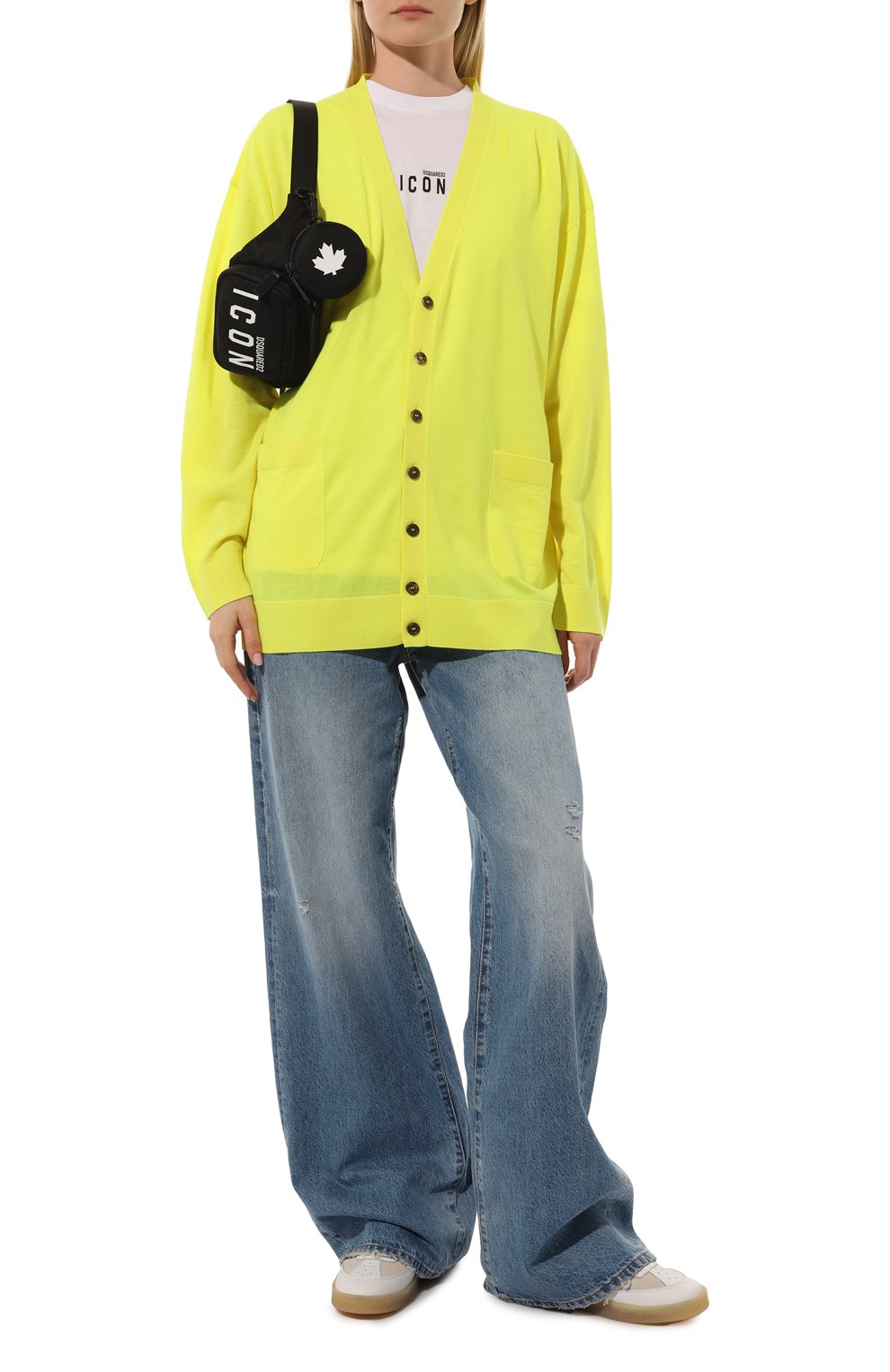 Шерстяной кардиган DSQUARED2, арт. S75HA1166/S18174, фото 2