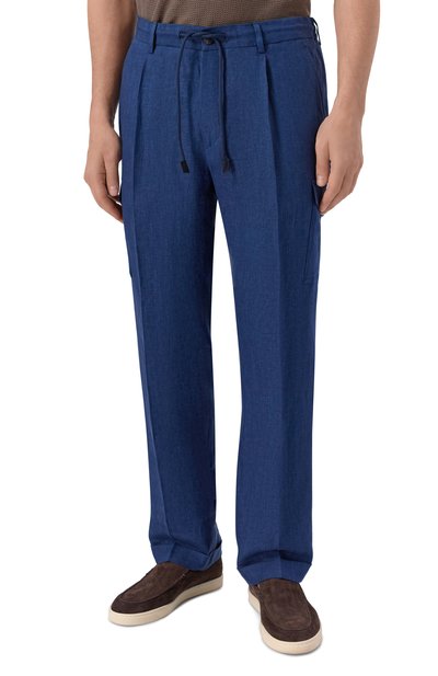 Льняные брюки-карго GRAN SASSO, арт. 76111/57817, фото 3