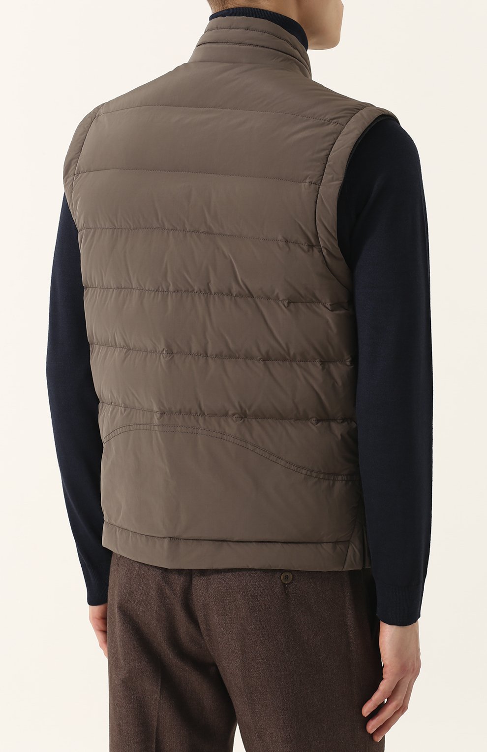 Пуховый стеганый жилет на молнии TOM FORD, арт. BN097/TF0383, фото 4