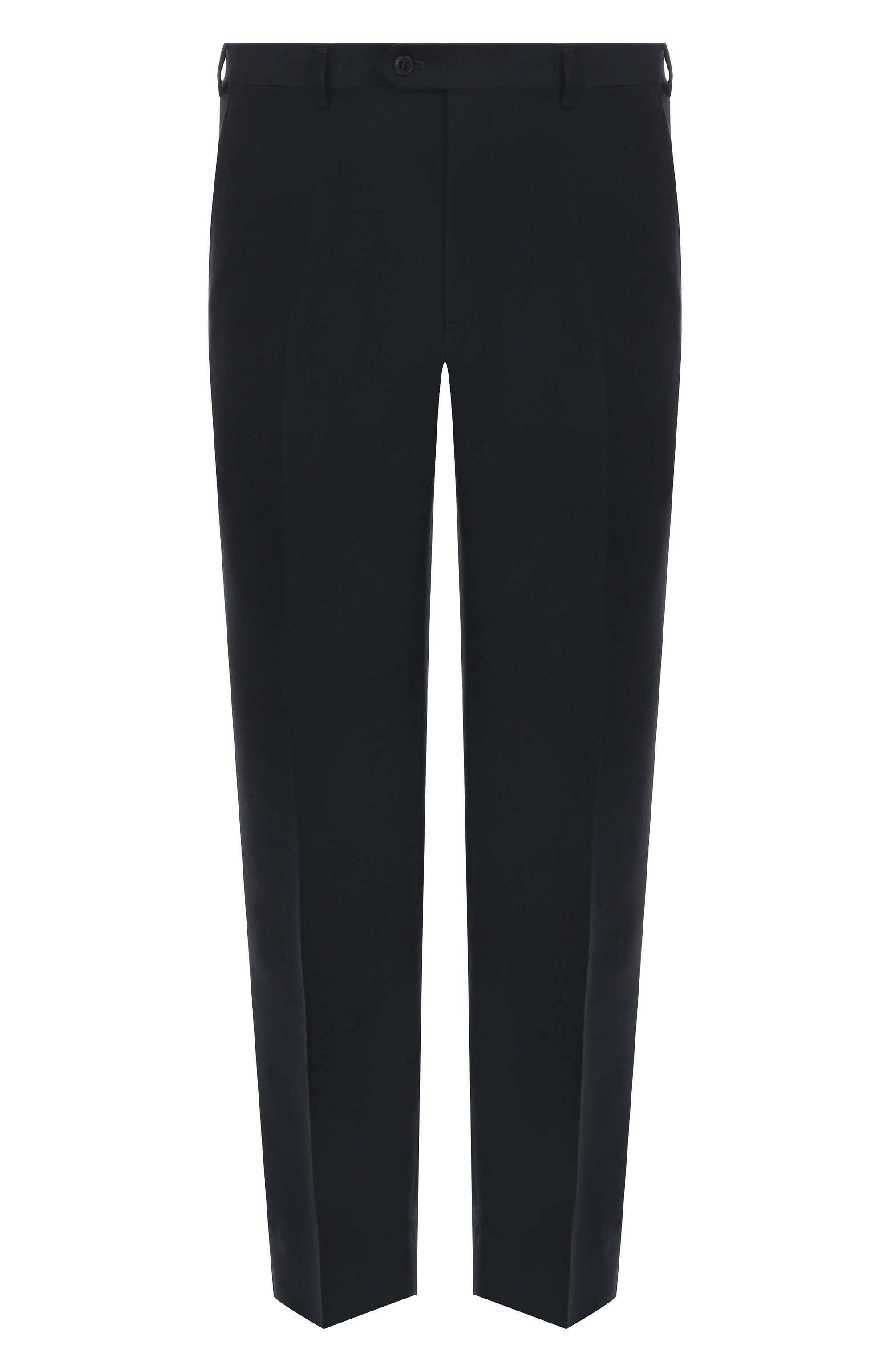 Брюки из шерсти и кашемира BRIONI черного цвета по цене 158000 руб., арт. RPC60M/0CA90, фото 1 Брюки из шерсти и кашемира BRIONI, арт. RPC60M/0CA90, фото 1