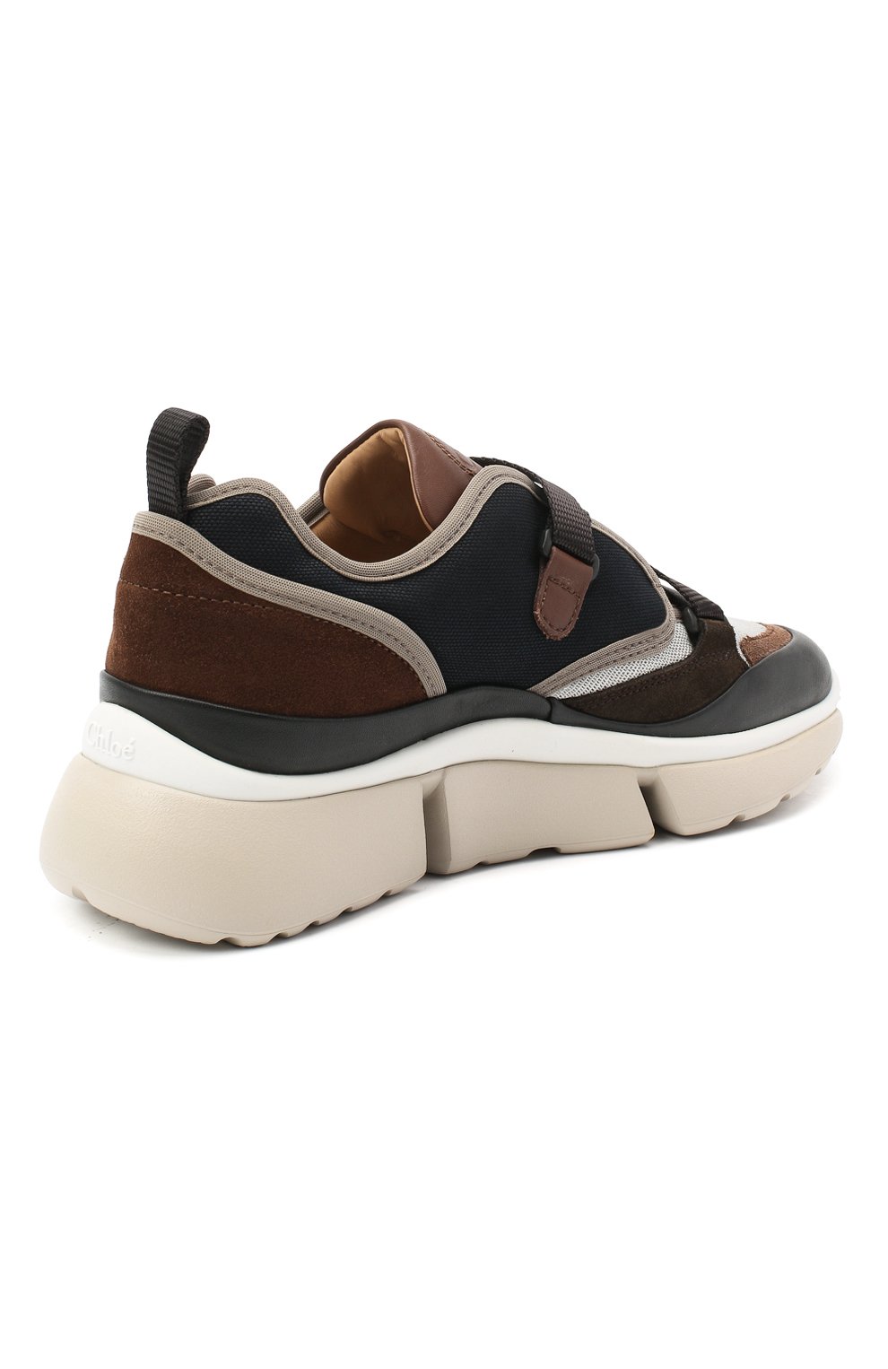 Комбинированные кроссовки sonnie CHLOÉ, арт. CHC18A05118, фото 4