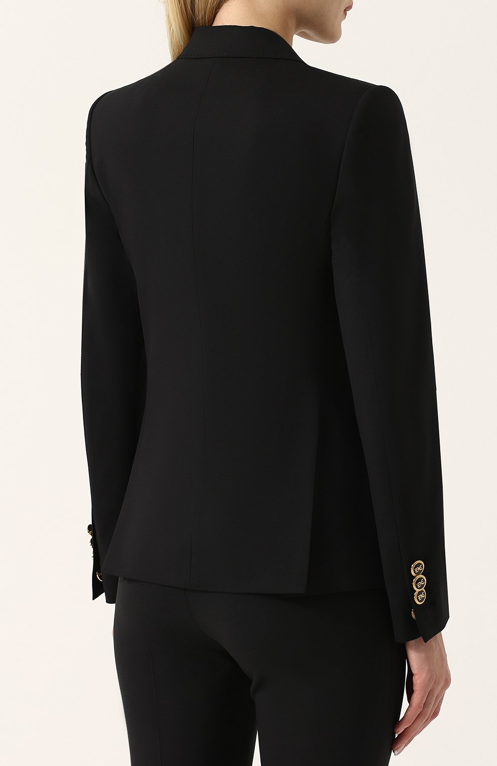 Шерстяной костюм DSQUARED2 черного цвета по цене 135500 руб., арт. S75FT0142/S40320, фото 3 Шерстяной костюм DSQUARED2, арт. S75FT0142/S40320, фото 3