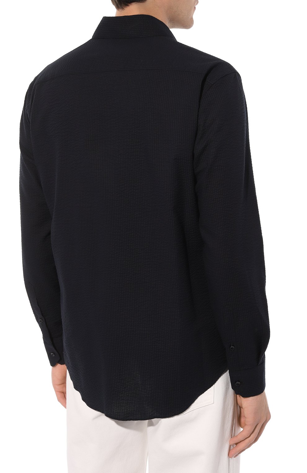 Хлопковая рубашка GIORGIO ARMANI, арт. 8WGCCZ98/TZ272, фото 4