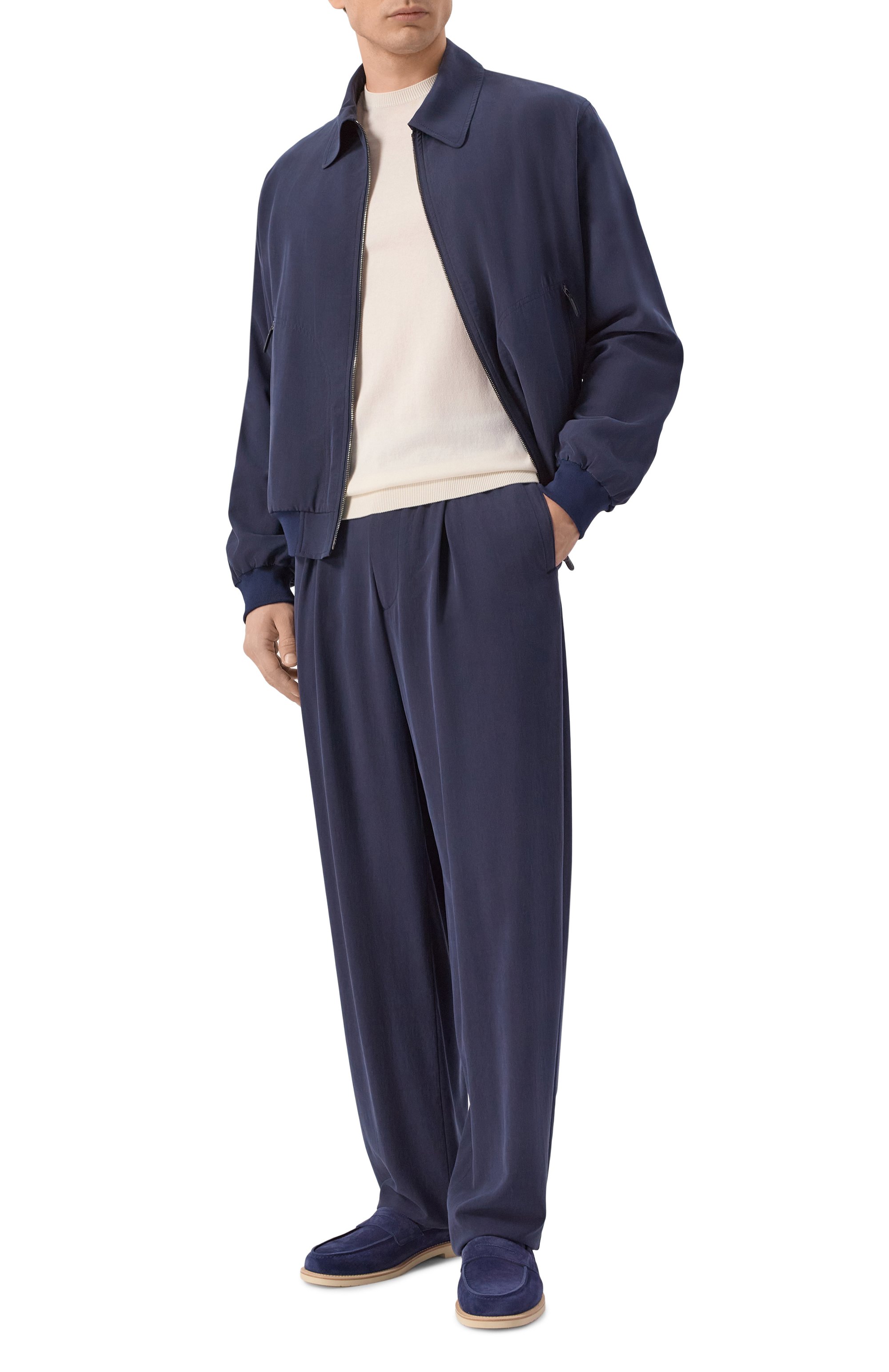 Шелковый бомбер GIORGIO ARMANI, арт. GM003361/TE20664, фото 2