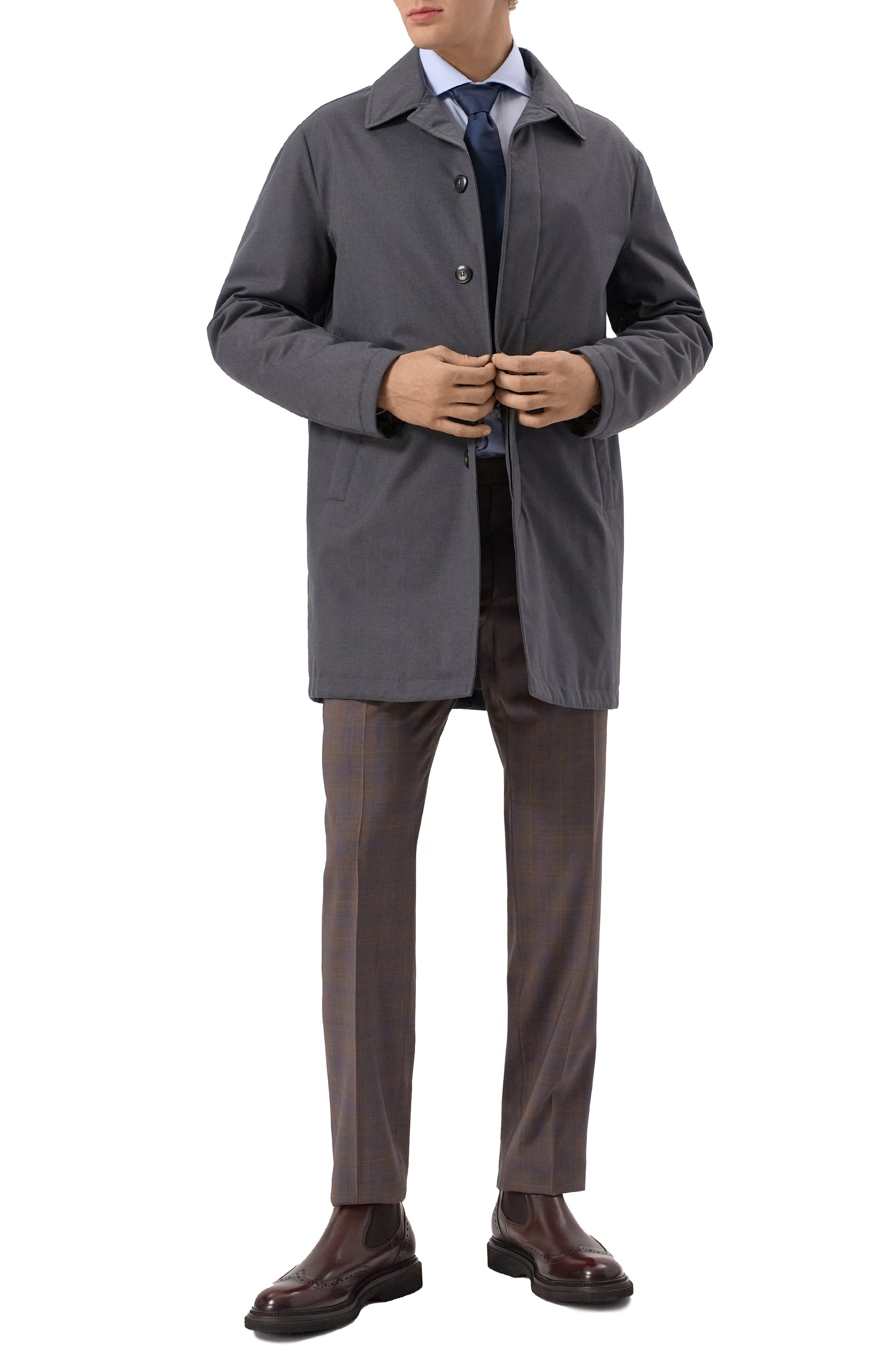 Хлопковая сорочка LUIGI BORRELLI, арт. PS44157, фото 2