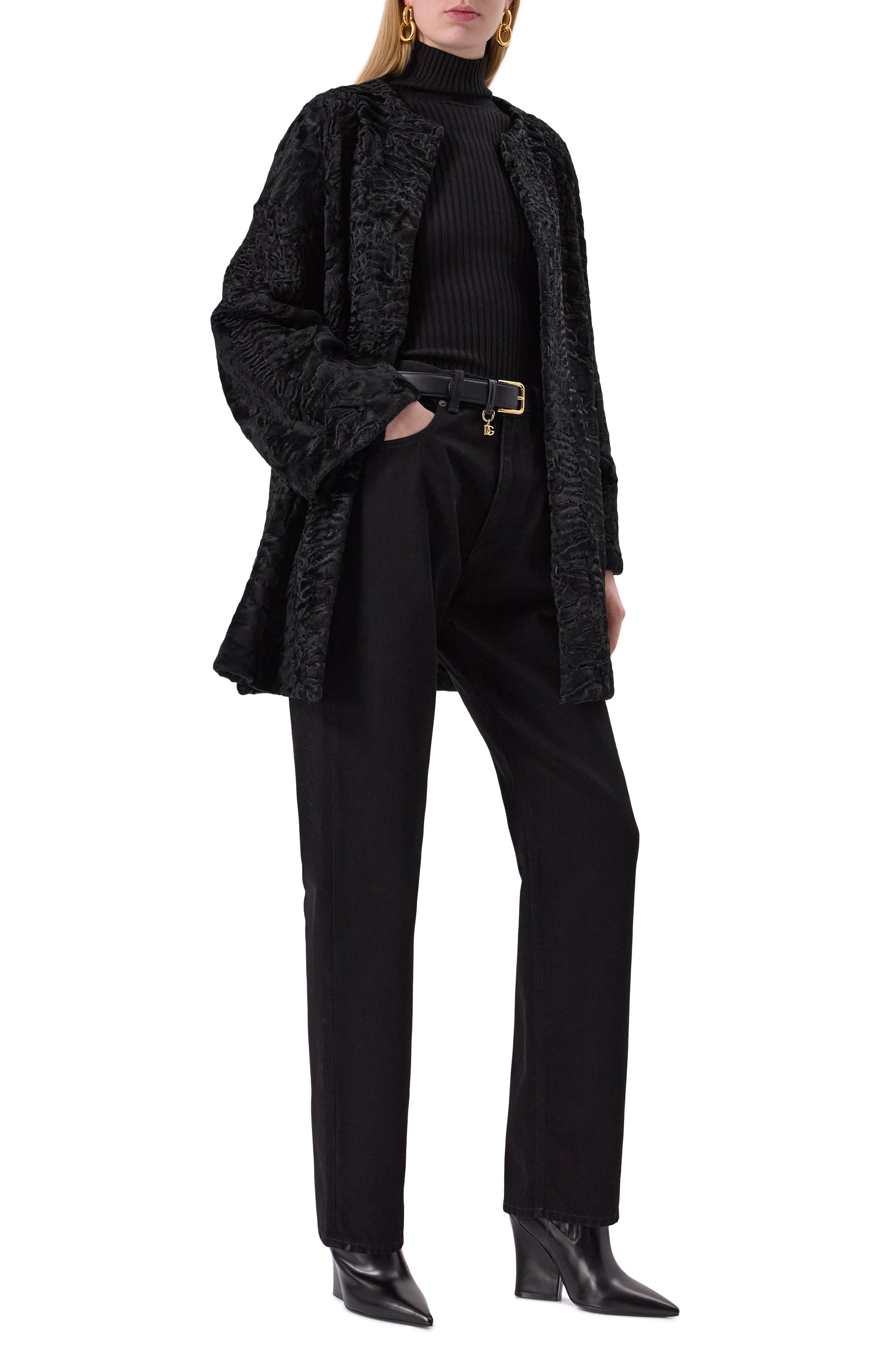 Кожаные ботильоны vlogo lockette VALENTINO, арт. 5W0S0KS9/LQV, фото 2